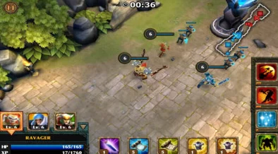 如何在游戏《英雄联盟》中显示和查看防御塔的攻击范围