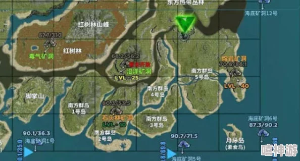 方舟生存进化：探索岛上哪个地图的生存与进化体验最佳？