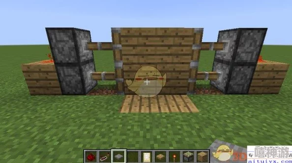 《我的世界》手游:轻松学会自动感应门制作方法与技巧 《我的世界》手游:轻松学会自动感应门制作方法与技巧
