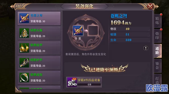荣耀铁骑全面强化攻略:装备鎏金技巧与详细步骤大全 荣耀铁骑全面强化攻略:装备鎏金技巧与详细步骤大全